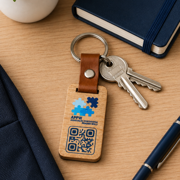 Porta-chaves QR-Code APPW — Madeira - Image 1